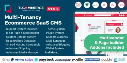TLCommerce-SaaS-Laravel-VueJS-Powered-Multi-Tenancy-Ecommerce-SaaS-CMS TLCommerce SaaS | Laravel & VueJS Powered Multi-Tenancy Ecommerce SaaS CMS Nulled